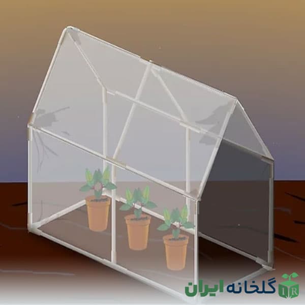 آموزش مرحله به مرحله ساخت گلخانه خانگی کوچک