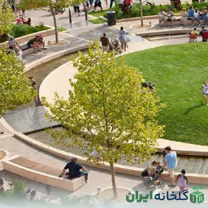 سبک محوطه سازی آمریکایی سبک محوطه سازی آمریکایی