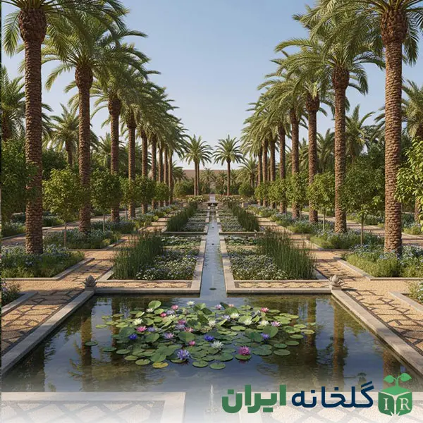 سبک باغ سازی مصری