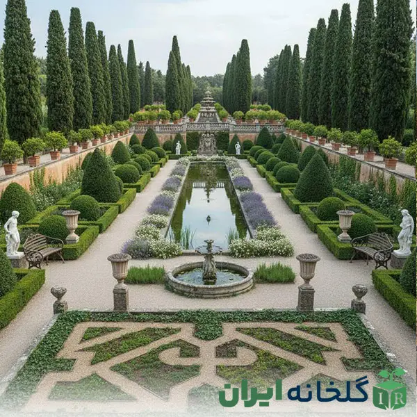 سبک باغ سازی ایتالیایی