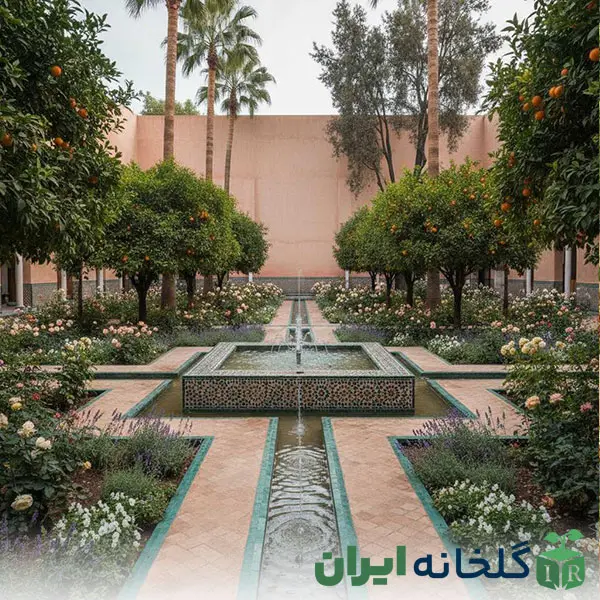 سبک باغ سازی مراکشی