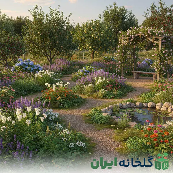 سبک طراحی باغ روستیک