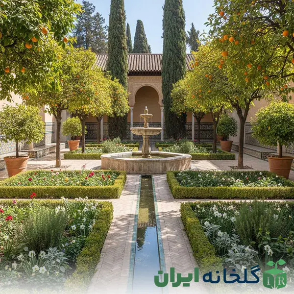 سبک طراحی باغ اسپانیایی