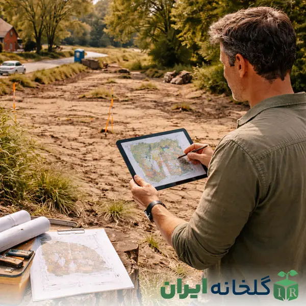 بررسی موقعیت جغرافیایی و دسترسی های سایت بررسی موقعیت جغرافیایی و دسترسی های سایت