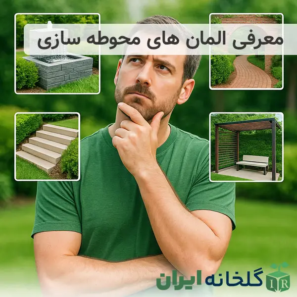 راهنمای انتخاب المان های محوطه سازی