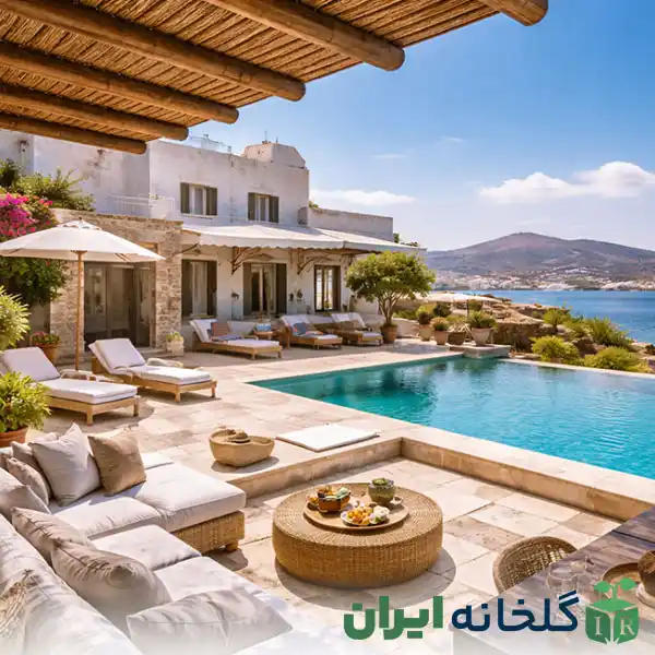 بررسی محوطه سازی ویلای خانه تابستانی کاستوس بررسی محوطه سازی ویلای خانه تابستانی کاستوس
