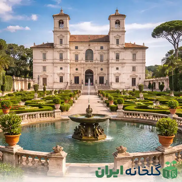 طراحی محوطه ویلای مدیسی طراحی محوطه ویلای مدیسی