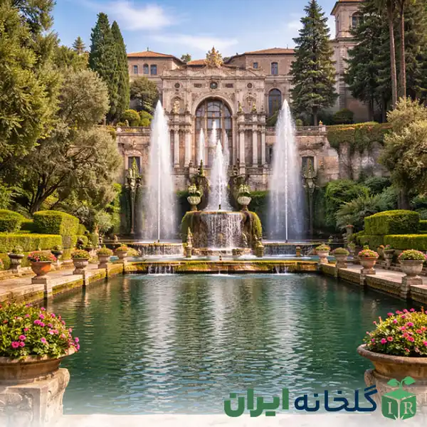 محوطه سازی ویلای دی است محوطه سازی ویلای دی است