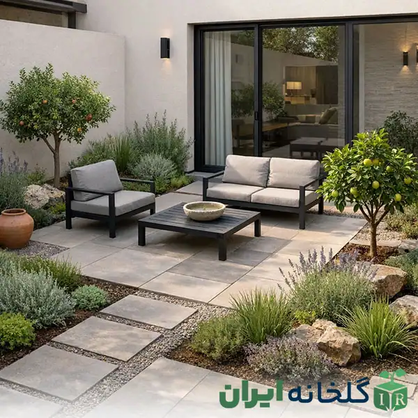 ایده طراحی باغچه کوچک مدرن ایده طراحی باغچه کوچک مدرن