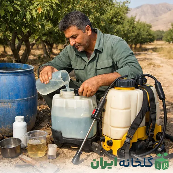 ترکیب سموم با آب