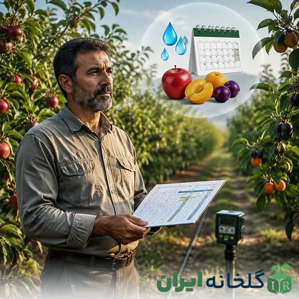 تغذیه اصولی درختان باغ تغذیه اصولی درختان باغ