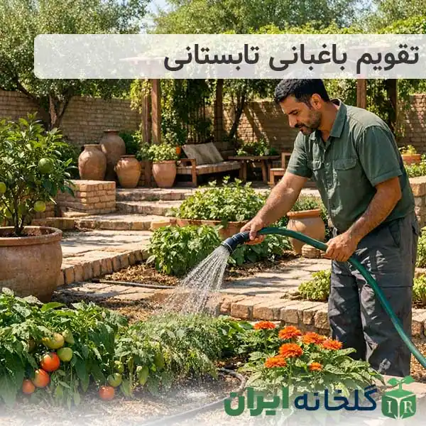 تقویم باغبانی تابستانه